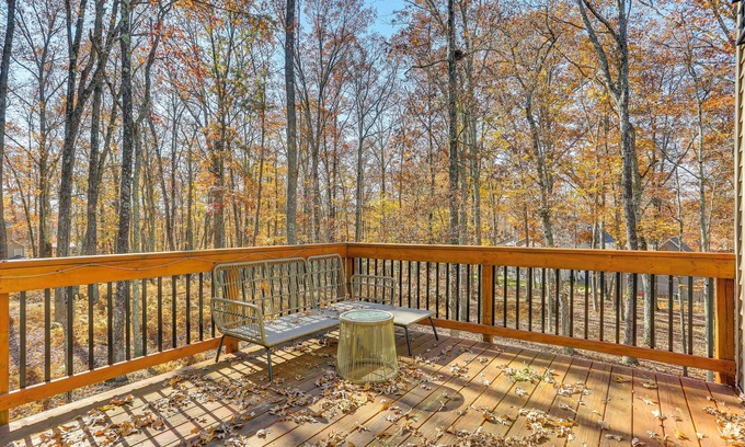 Rowland House | Furnished Outdoor Space: Retreat in Lackawaxen!