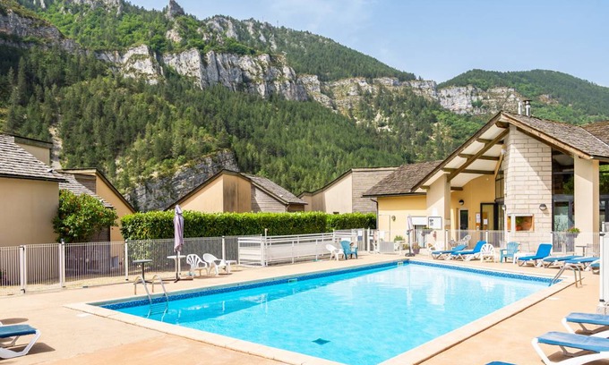 Gorges du Tarn Causses House | Gîte 4-6 pers au village de vacances de Blajoux