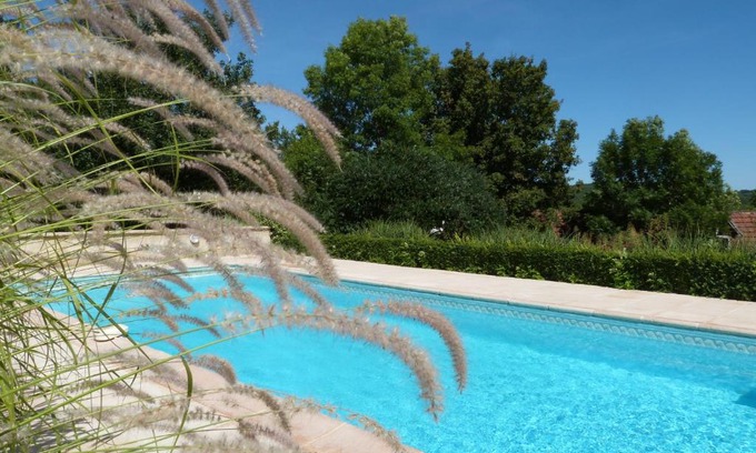 Berganty House | Gîte avec Piscine proche de St Cirq Lapopie