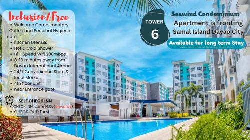 Sasa Apartment | G-4 Sea View of Seawind Condominium
