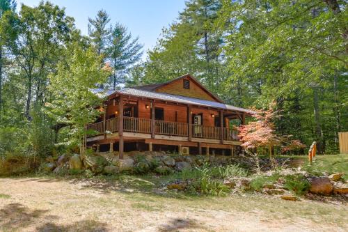 Jay House | Game Room and Lake Access Wooded Retreat in Jay