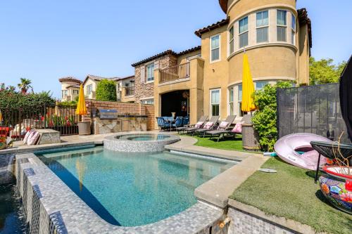Terra Lago House | Game Room and Views Luxe Lakefront Home in Indio!
