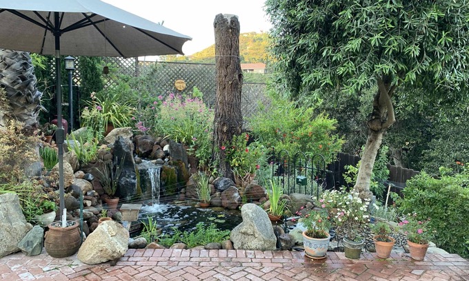 Carmel House | Gardens, water features, nearby wineries close to DT Carmel and Carmel Beach