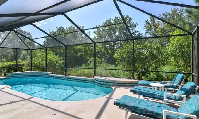 Sunset Lakes Villa | Gated Luxury Villa with Pool-Game Room Near Disney World