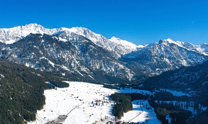 Hinterstein Apartment | Genießen Sie den Blick auf die Alpen im Bergdorf Hinterstein