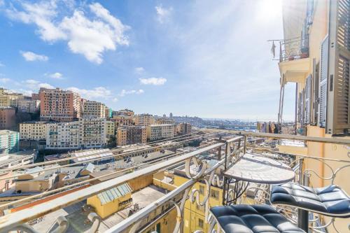 Lagaccio Apartment | Genova La Fortuna Roomy Apt & Panoramic Balcony