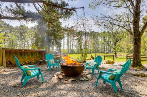 Lithonia Apartment | Georgia Farmhouse Studio with Hiking Trail