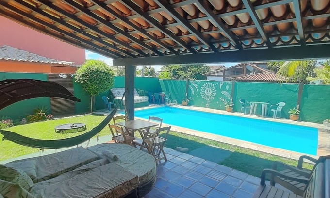Bosque de Geriba House | Geribá, Excellent Location, Independent with Pool, Barbecue and Garage