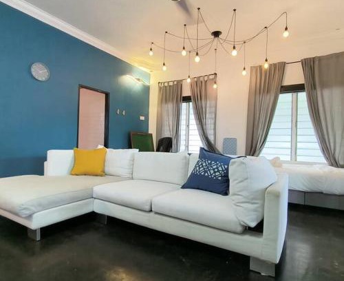 Tanjung Bungah House | Getaway Hometsay Neaby Beach batu Ferringghi 4BR for 15px