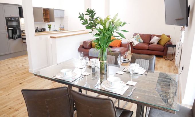 Newland Near Ulverston Apartment | Gill Gardens Barn with Hot Tub