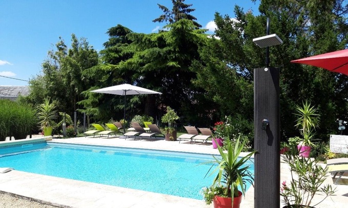 Sainte-Maure-de-Touraine Cottage | GITE 3* with SWIMMING POOL Spa/Sauna between FUTUROSCOPE ZOO BEAUVAL CHATEAUX LOIRE
