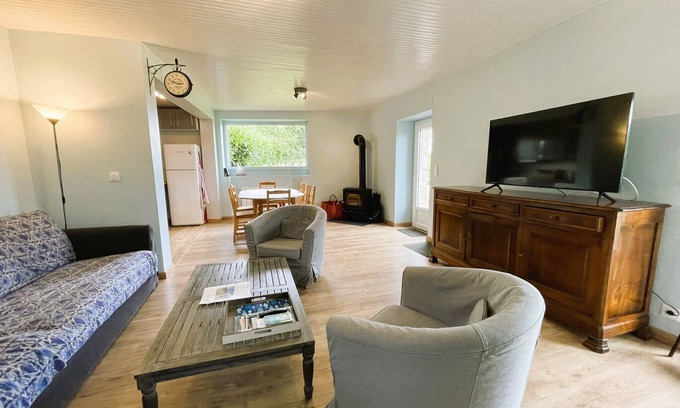 Tregunc Cottage | Gîte 7 people - 2 swimming pools (1 with telescopic dome) - The beach on foot