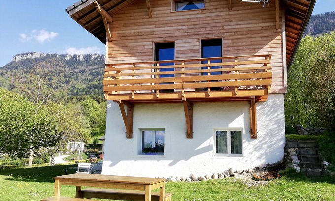 Trevignin Cottage | Gîte le Tapatoru, between lake and mountains near Aix-les-Bains