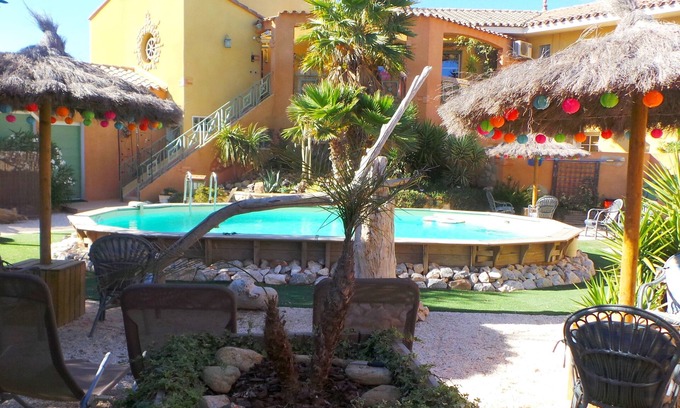 Argeles-sur-Mer Villa | Gite saint julien with terrace on the ground floor with pool and games