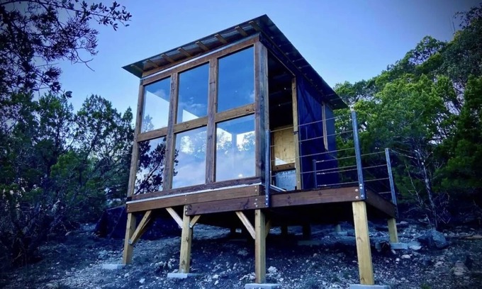 Oatmeal Cabin | Glamping Cabin