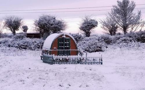 Carlyon House | Glamping Pod in St Austell Sleeps 2 with Spa Pool