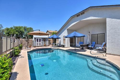 Glendale House | Glendale Home with Pool - Walk to NFL Games!