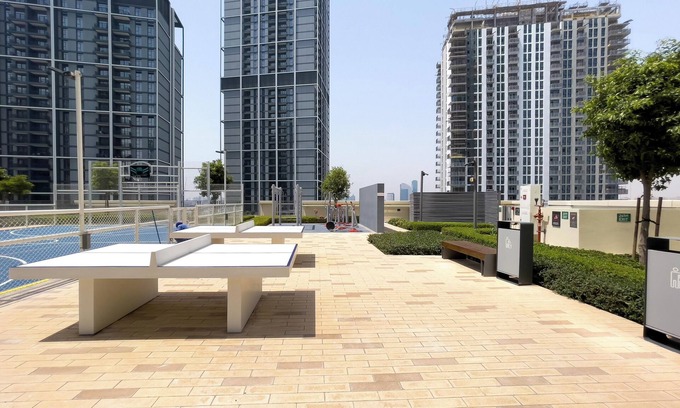 Dubai Apartment | GLOBALSTAY. Creek Rise Tower 1 Elegant Apartment