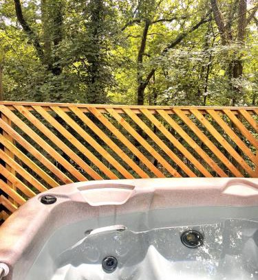 Llanybri Ski Chalet | Goldcrest 4-Hot Tub-Woodland Lodges-Carmarthenshire-Tenby