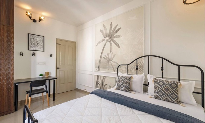 Anagalapura Apartment | Golden Ivory by Red Oliveacnrairporthennur