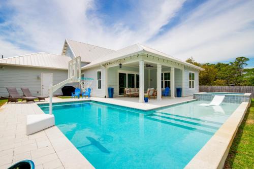 Dune Allen Beach House | Golf Cart, Private Pool, Hot Tub, Two Beach Accesses