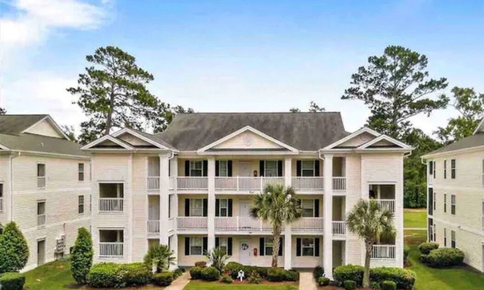 Carolina Forest Condo | Golf Course 1ST FLOOR Condo - Minutes from the Beach