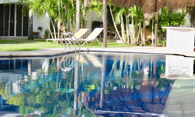 Ejidal Villa | Gorgeous 11 People Comfort Villa With Pool Playacar Phase 2
