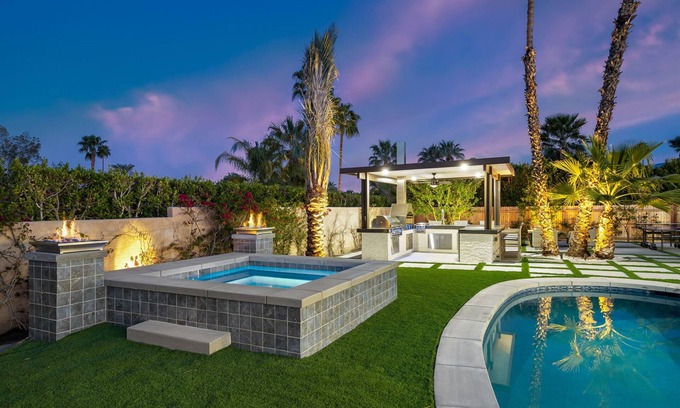 Magnesia Falls Cove House | Gorgeous 4BDR House in Rancho Mirage
