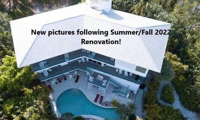 Wulfert House | Gorgeous Bayfront Estate on Captiva Drive w/ Pool