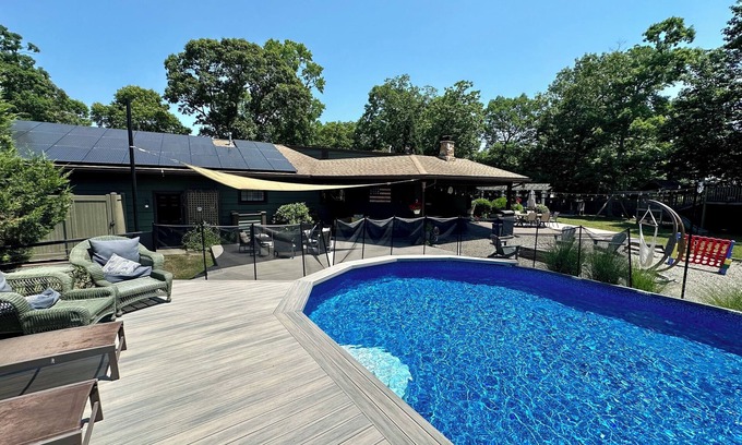 Lower Township House | Gorgeous Home with a Pool and Hot Tub just minutes to all area beaches!