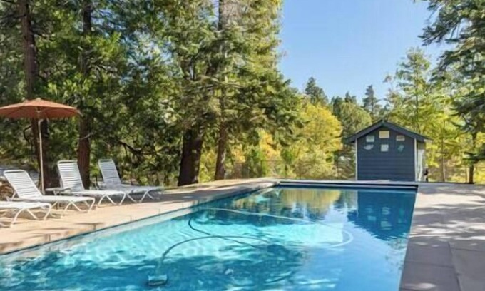 Lake Arrowhead Villa | Gorgeous Mountain Villa: Pool, Spa, Gym & Games Augusta