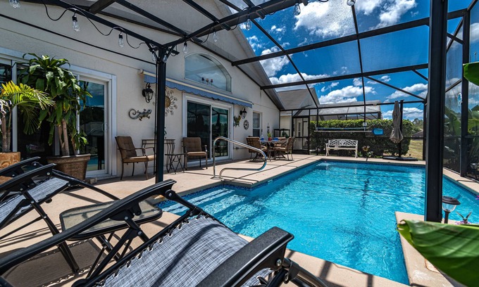 Westridge House | Gorgeous, one Level, 4BR-2BA Home-Private Pool, within 20 miles from Disney!