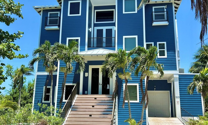 North Captiva House | Gran Palacio-Beachfroont,Pool, Fishing & 360 Views, North Captiva Luxury Escape