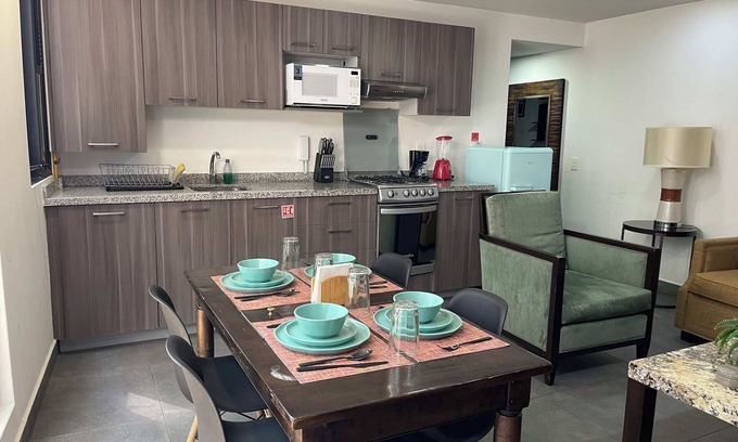 Cuajimalpa Condo | Gran Ubicacion Cerca de SSanta Fe KingSizeBed