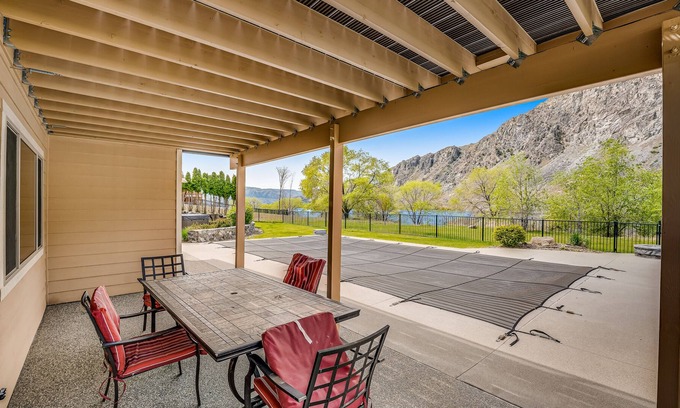 Orondo House | Grand Lakefront Family-Friendly Estate with Private Pool & Hot Tub
