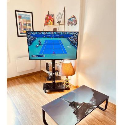 Saint-Pierre - Rene II - Bonsecours Apartment | Grand T2 tout confort 48 M2 - Offre cinéma et sport canal séries, netflix, Dazen, eurosport, apple TV, OCS, paramount, prime vidéo