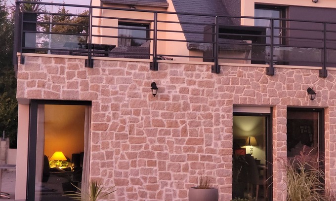 Plouhinec House | Grande Maison Avec Piscine, Plage du Magouero, Plouhinec Dans le Morbihan