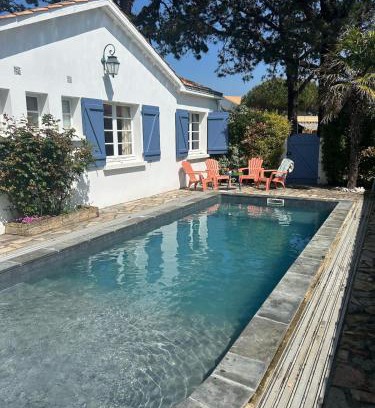 La Gueriniere House | Grande maison de vacances avec piscine