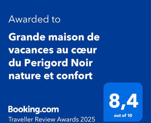 Domme House | Grande maison de vacances au cœur du Perigord Noir nature et confort