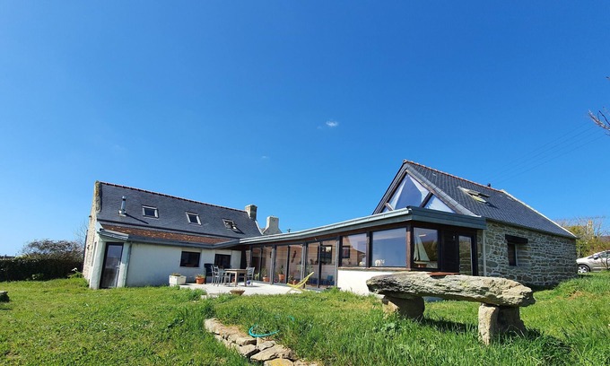 Plozevet House | Grande Maison Familiale Porche de la mer