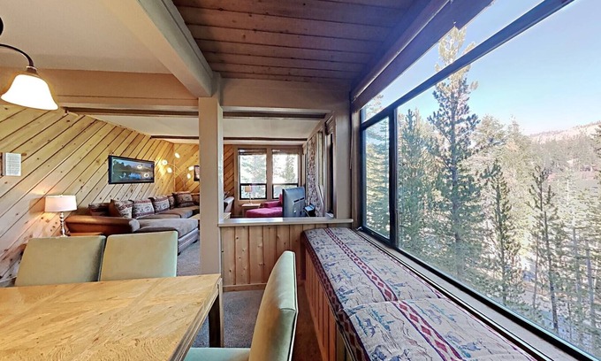 Mammoth Lakes Condo | Great 2 Bedroom Condo Right Across Canyon Lodge! Walk To Lifts! Free Gondola to Village! (Unit 553 at 1849) by RedAwning