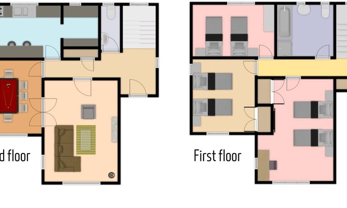 Brampton House | Great Deal for The No. 7 | 3BR House w/Pool Table