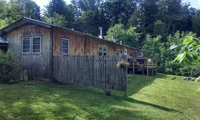 East Burke Cabin | Great Location, new lower rates on access road to Burke Mountain Ski Area .