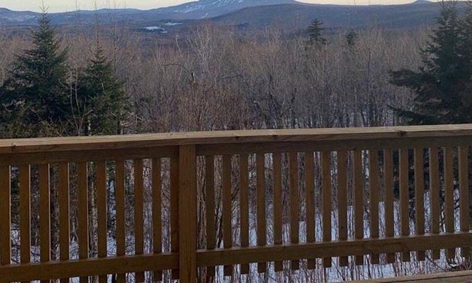 Bromley Mountain House | Great Long distance views on Bromley Mountain. Four season family/group getaway!