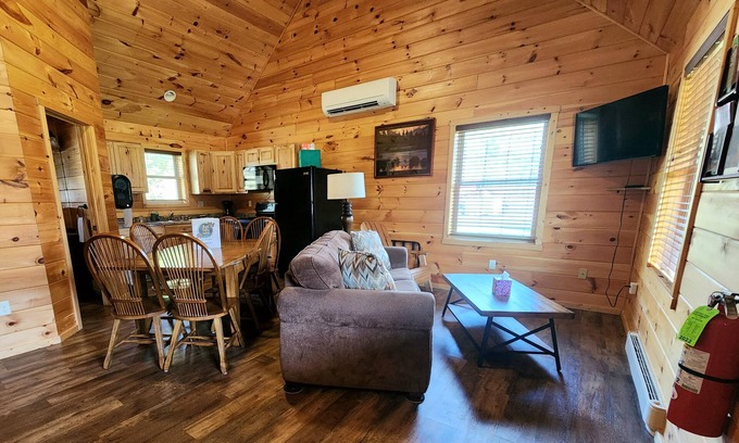 Wellsboro Cabin | Great Valley Cabin 2 - Spacious Family Getaway with Pine Creek Access