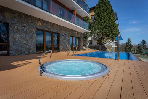 Szklarska Poreba Apartment | Green Park Resort B4- z dostępem do basenu, sauny, jacuzzi, siłowni