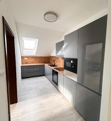 Hlohovec Apartment | Grey Apartment Hlohovec