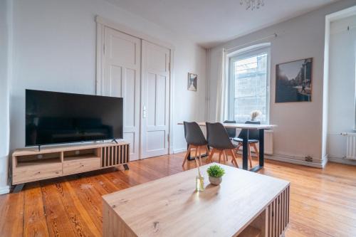 Flensburg Apartment | Großes Apartment mit 2 Balkonen zentral am Nordertor