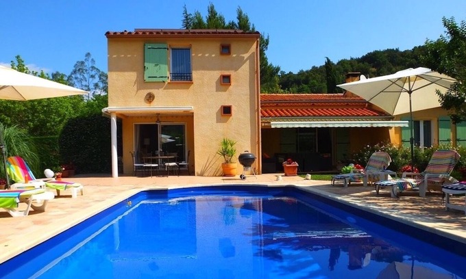 Reynes Villa | Ground floor of villa in beautiful, rural location, Céret 4 km, Med 30 mins