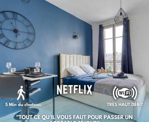 Notre-Dame Apartment | Guest loc-Le Saphir-3min château